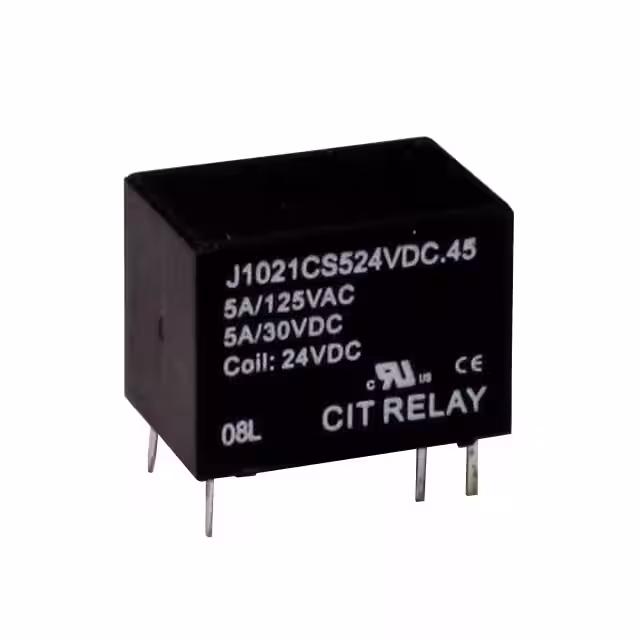 J1021CS524VDC.45 CIT Relay and Switch