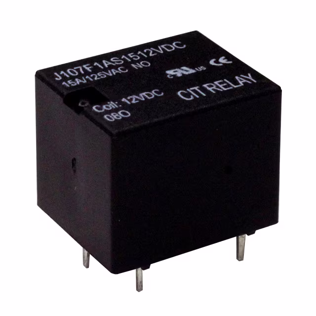 J107F1AS1512VDC.80 CIT Relay and Switch