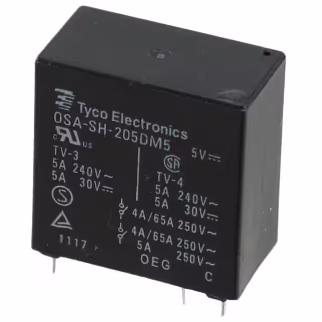 OSA-SH-205DM5,600 TE Connectivity Potter & Brumfield Relays