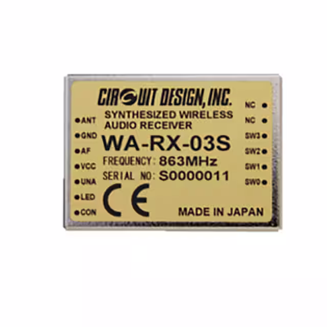 WA-RX-03S Circuit Design
