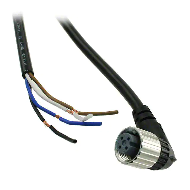 XS2F-M12PVC4A10M Omron Electronics Inc-EMC Div