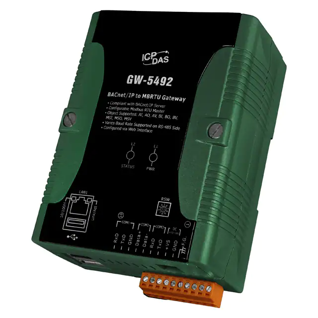 GW-5492 ICP DAS USA INC