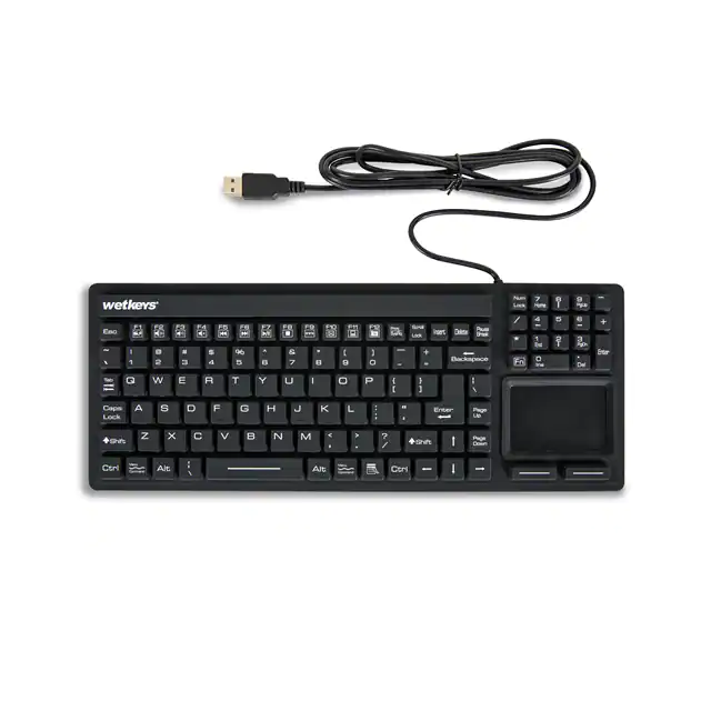 KBWKRC106T-BK WetKeys Washable Keyboards