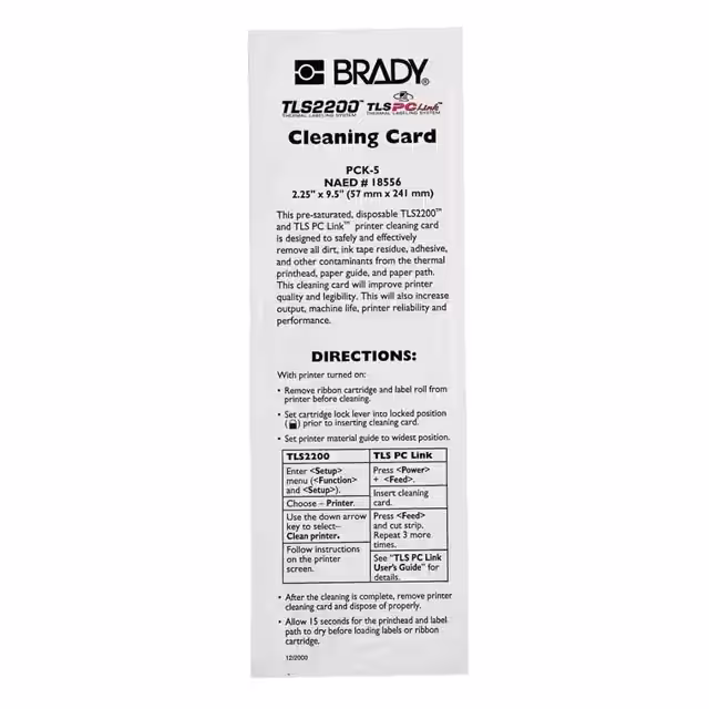 PCK-5 Brady Corporation