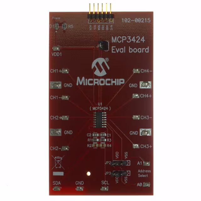 MCP3424EV Microchip Technology