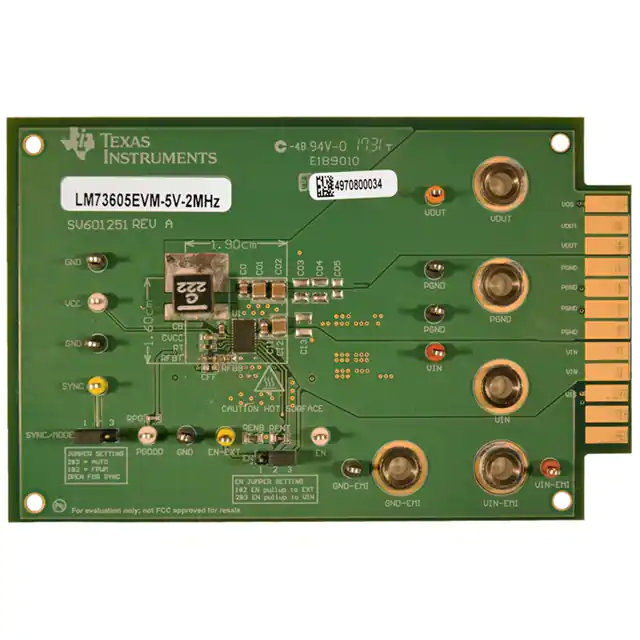 LM73605EVM-5V-2MHZ Texas Instruments