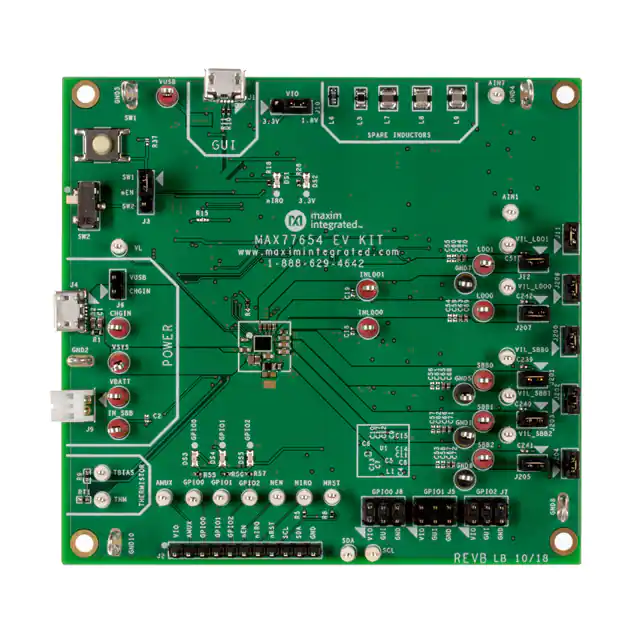 MAX77654EVKIT# Analog Devices Inc./Maxim Integrated