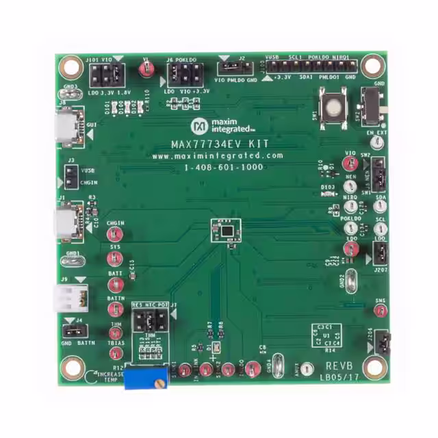 MAX77734EVKIT# Analog Devices Inc./Maxim Integrated