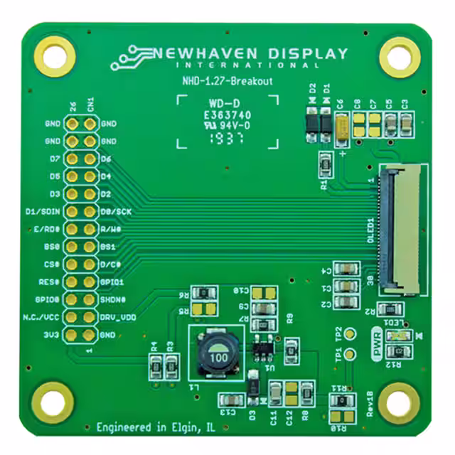 NHD-1.27-BREAKOUT Newhaven Display, Intl.
