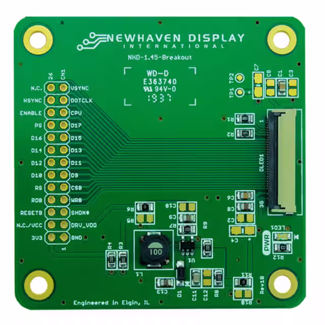 NHD-1.45-BREAKOUT Newhaven Display, Intl.