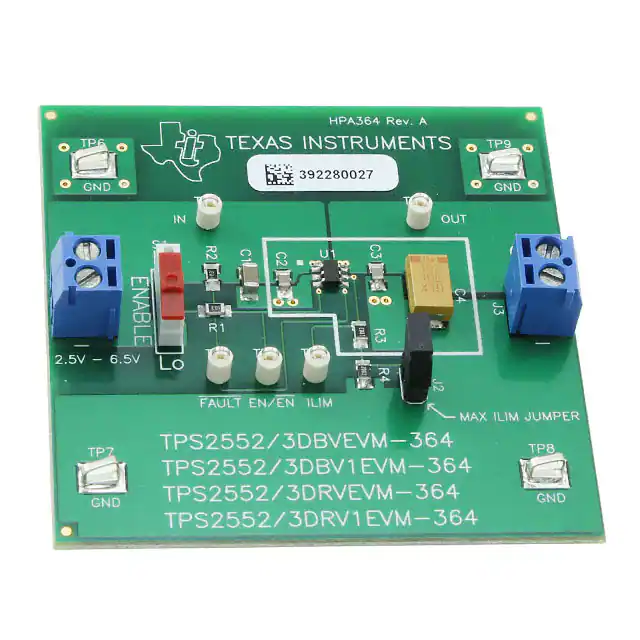 TPS2552DBVEVM-364 Texas Instruments