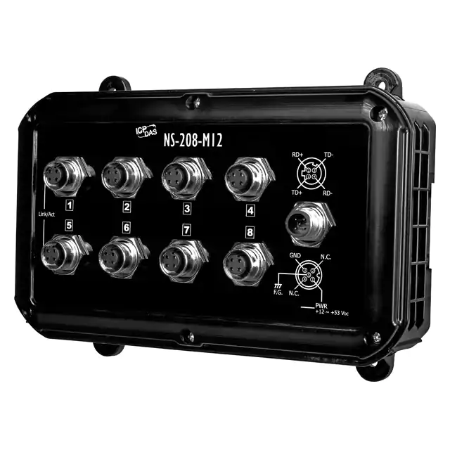 NS-208-M12-IP67 ICP DAS USA INC