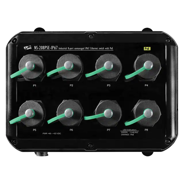 NS-208PSE-IP67 ICP DAS USA INC