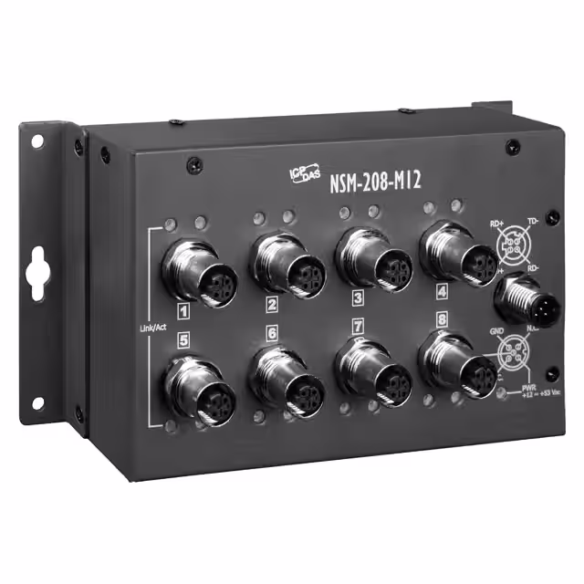 NSM-208-M12 ICP DAS USA INC
