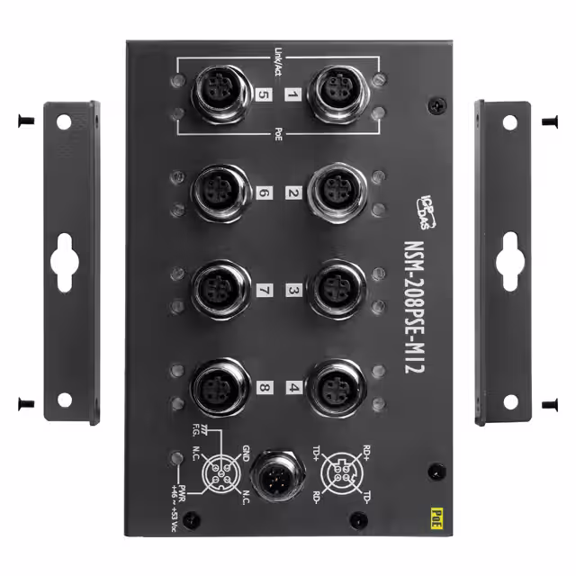 NSM-208PSE-M12 ICP DAS USA INC