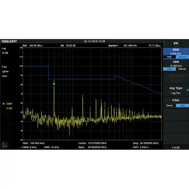EMI-SSA3000X Siglent Technologies NA, Inc.